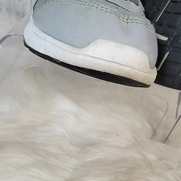 Asics Women's Stormer Running Shoe Gym Workout Athletic Sneaker Sz 9.5 Gray Blue - Picture 6 of 13